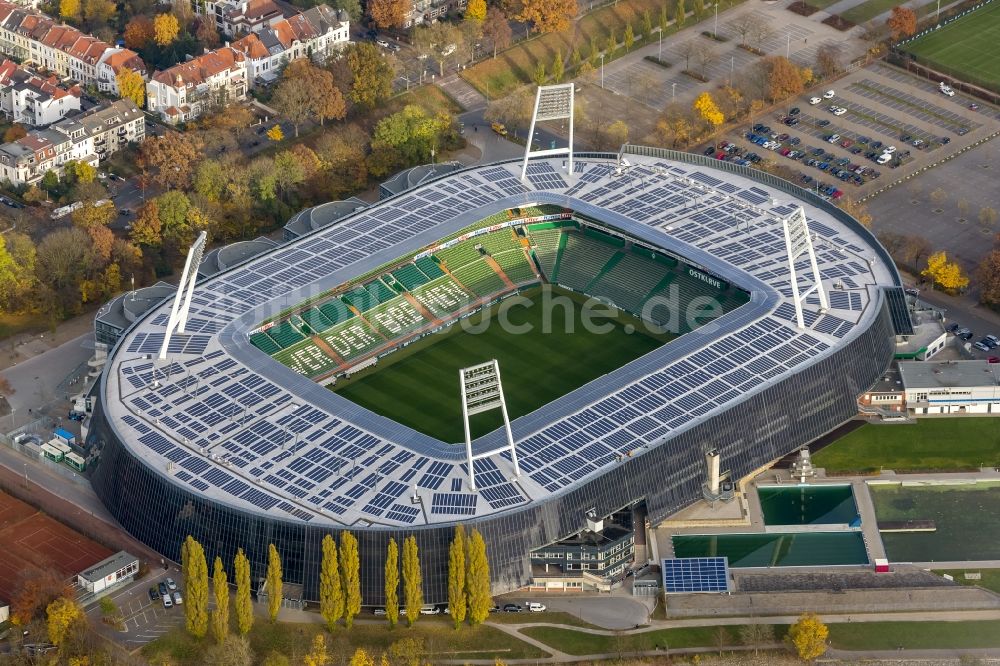 Luftbild Bremen - Stadion Weserstadion in Bremen