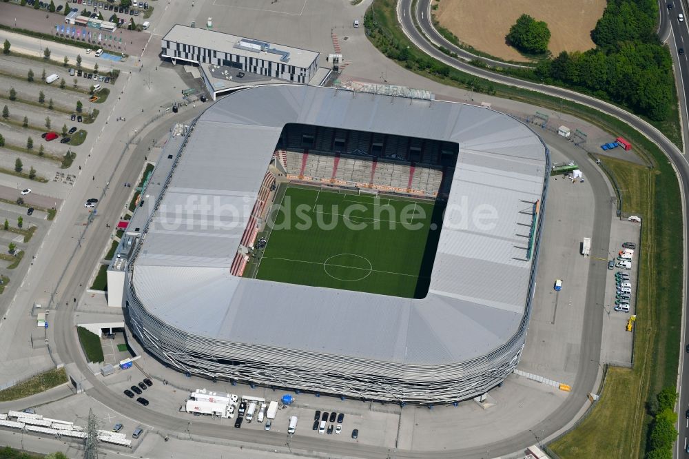 Luftbild Augsburg - Stadion WWK Arena Augsburg im Bundesland Bayern