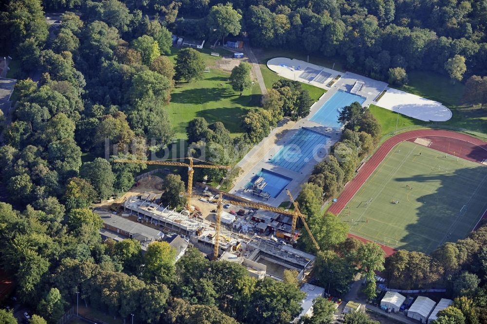 Luftaufnahme Köln - Stadionbad Köln