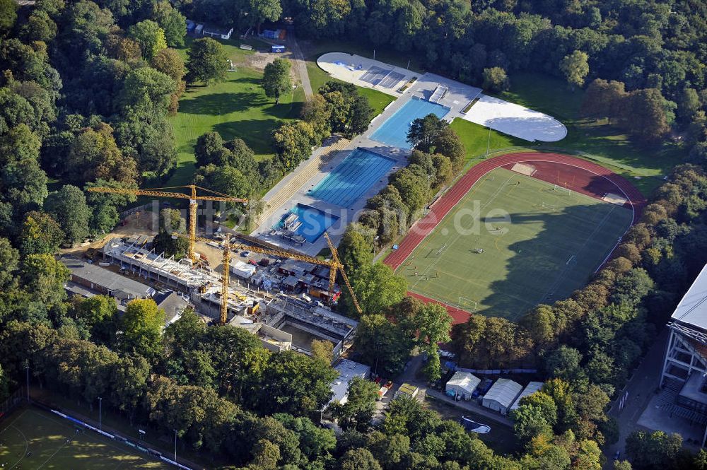 Köln von oben - Stadionbad Köln