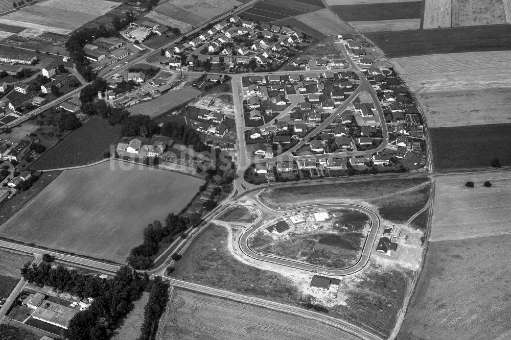 Luftaufnahme Hofheim in Unterfranken - Stadt - Ansicht der Stadt Hofheim im Landkreis Haßberge in Unterfranken im Bundesland Bayern