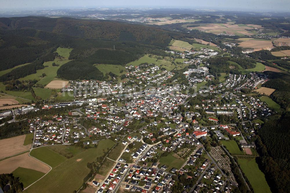 Luftaufnahme Balve - Stadt Balve