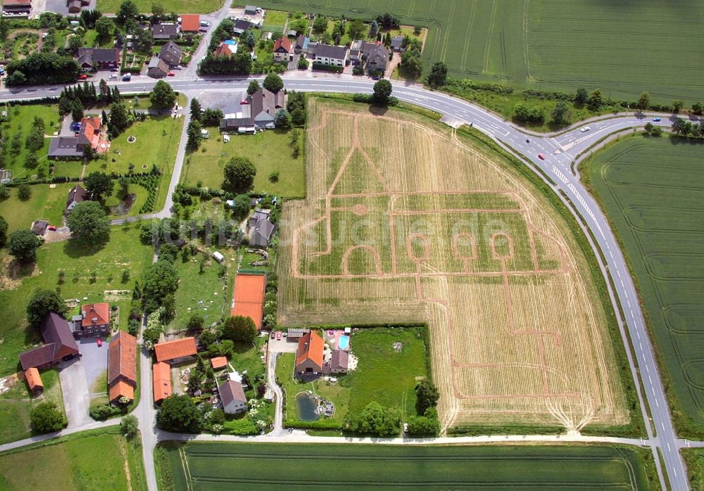 Luftbild Bönen - Stadt Boenen