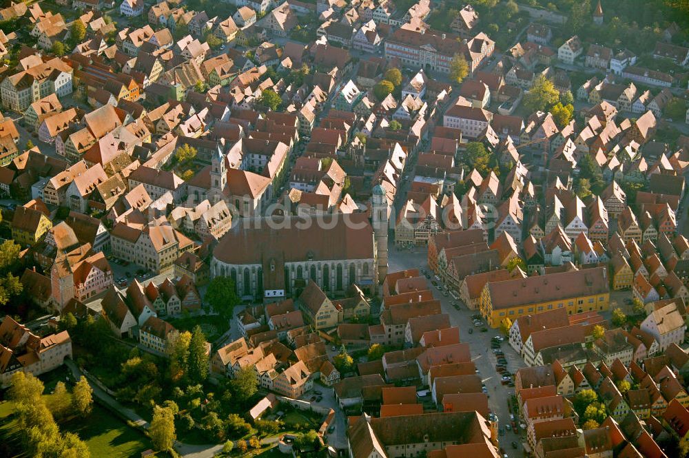 Dinkelsbühl aus der Vogelperspektive: Stadt Dinkelsbühl