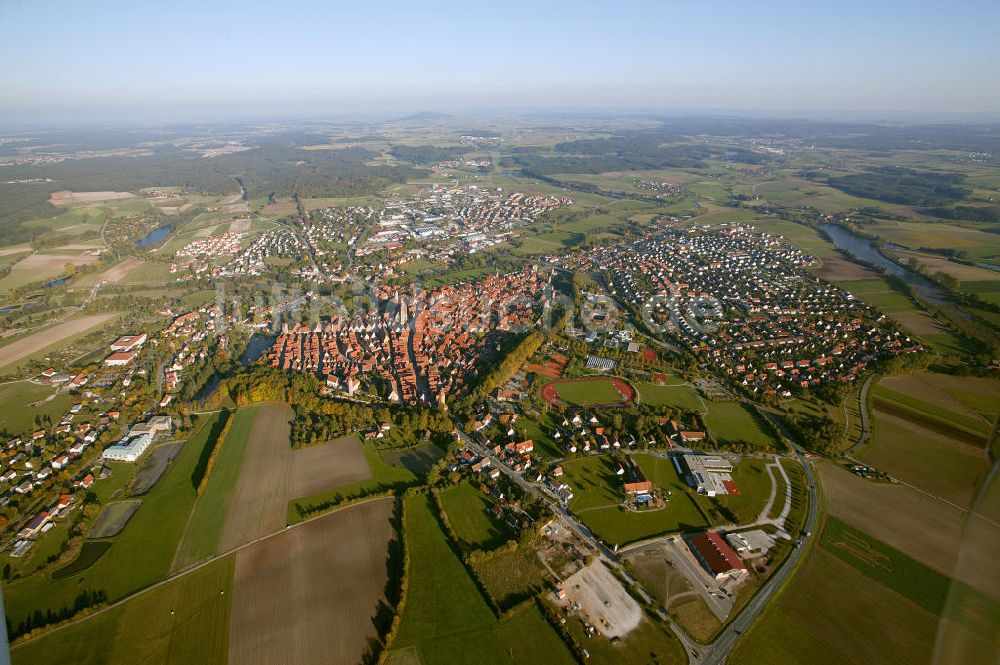 Dinkelsbühl aus der Vogelperspektive: Stadt Dinkelsbühl