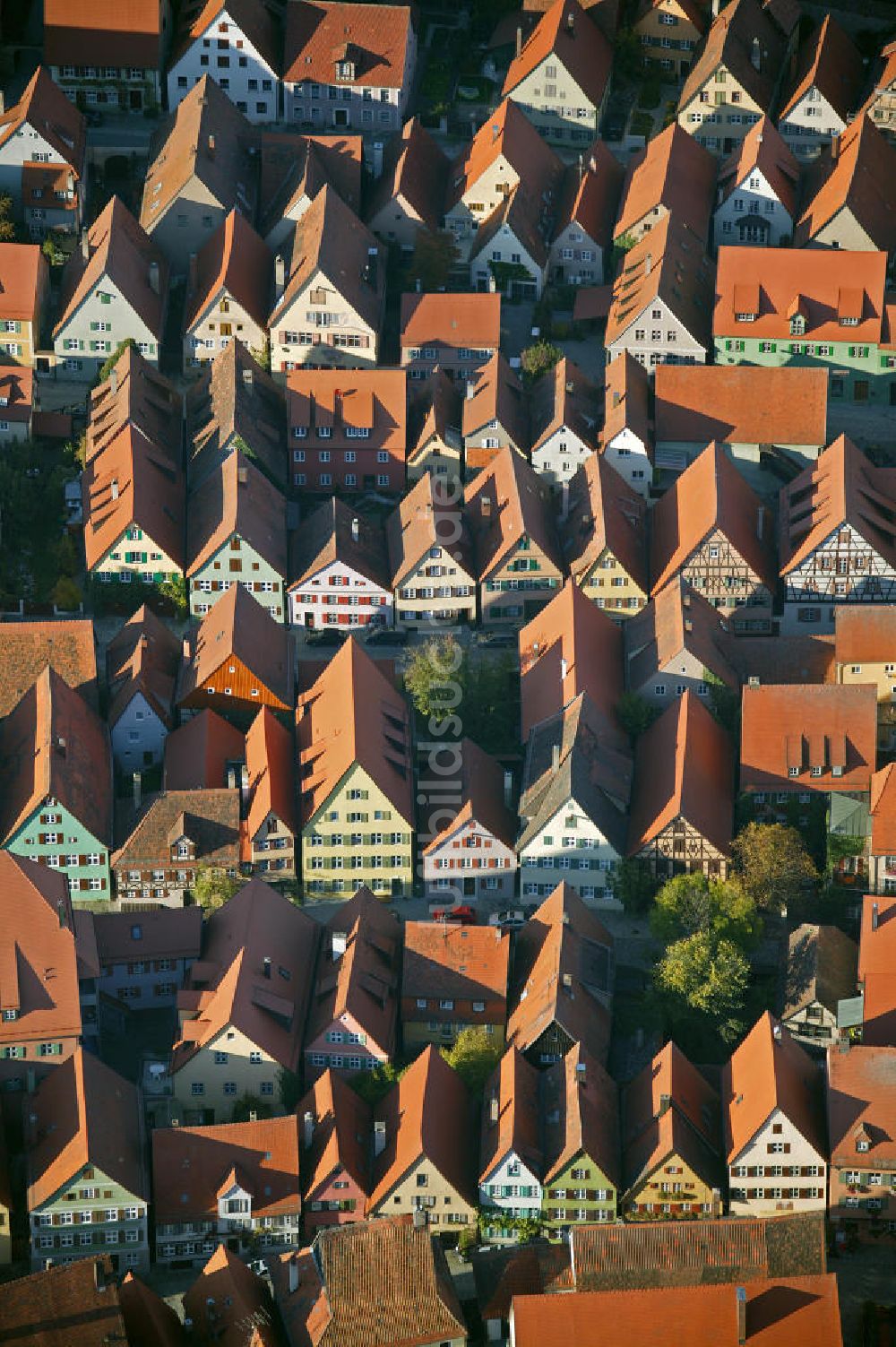 Luftbild Dinkelsbühl - Stadt Dinkelsbühl