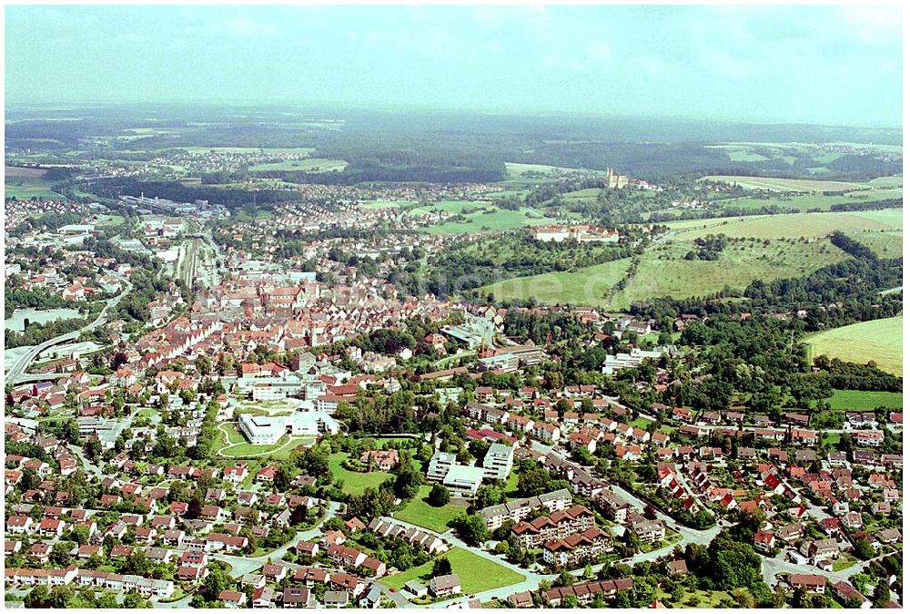 Ellwangen aus der Vogelperspektive: Stadt Ellwangen