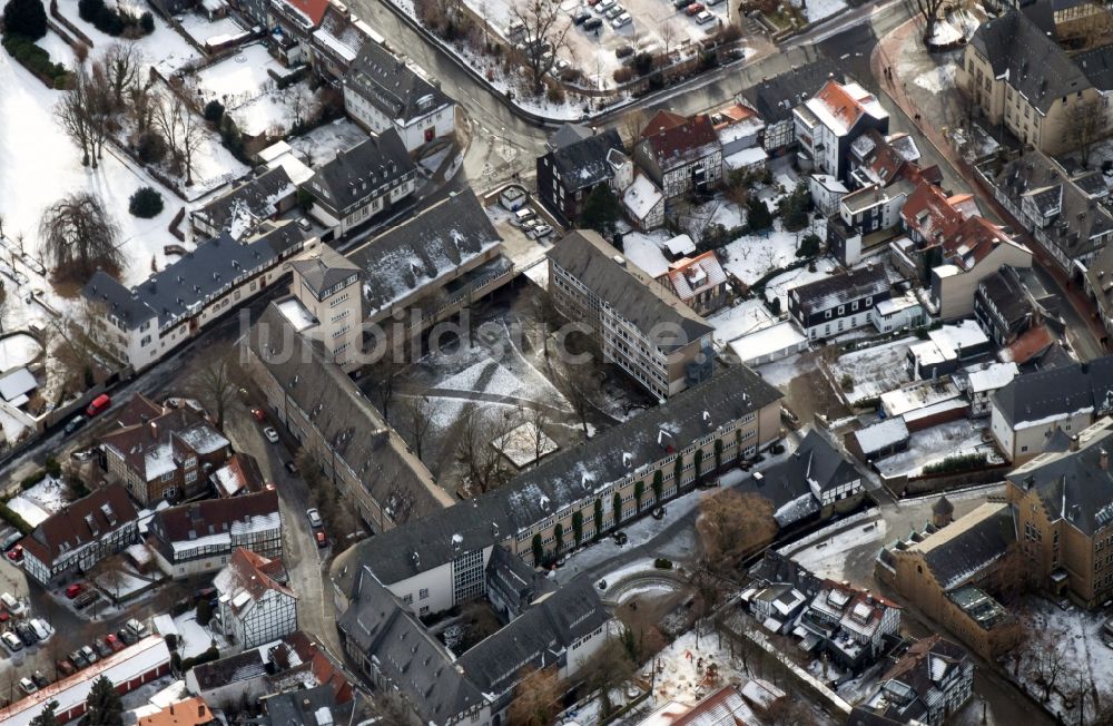 Luftaufnahme Goslar - Stadt Goslar am Harz im Bundesland Niedersachsen