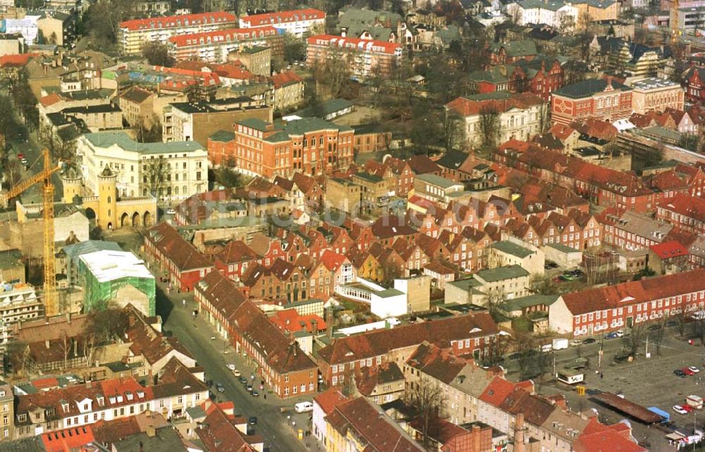 Potsdam von oben - 06.03.95 Stadt Potsdam, Holländerviertel