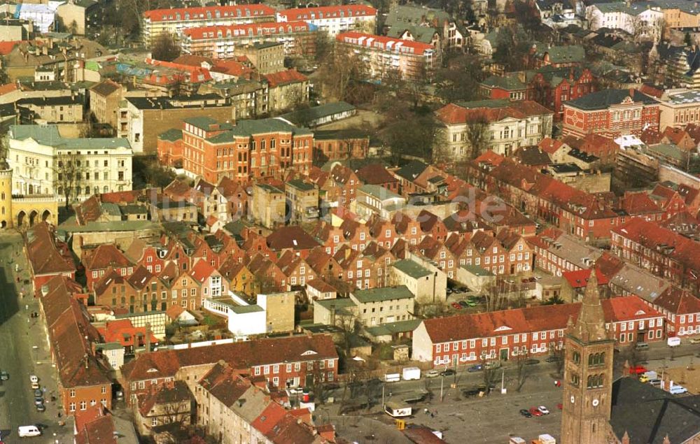 Berlin aus der Vogelperspektive: 06.03.95 Stadt Potsdam, Holländerviertel