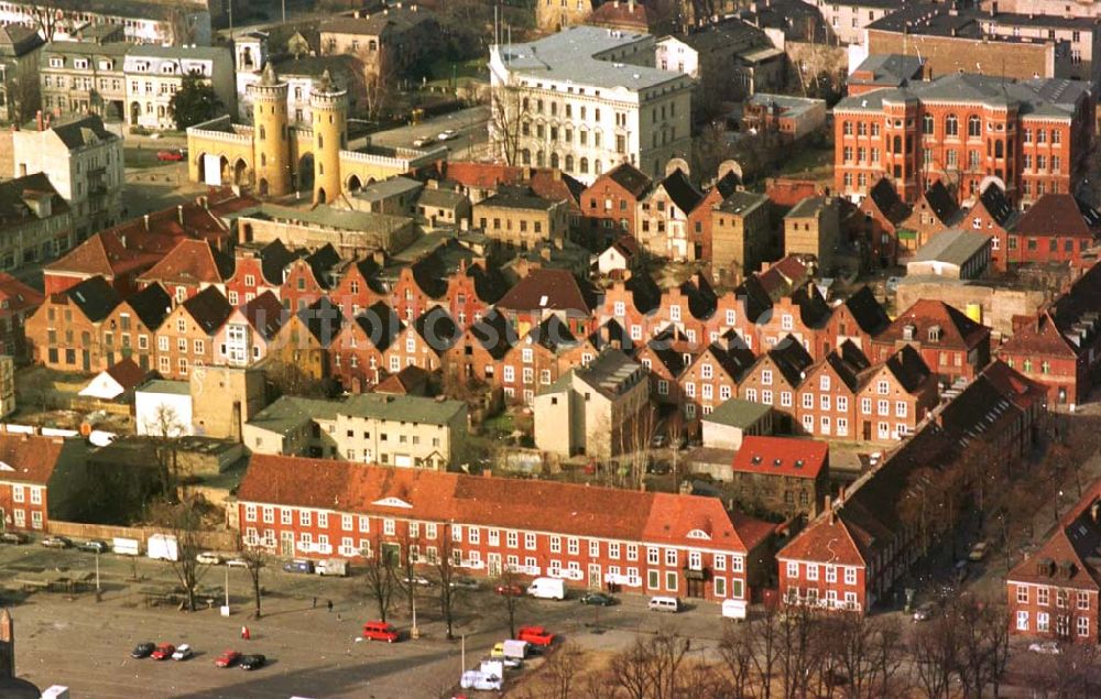 Potsdam von oben - 06.03.95 Stadt Potsdam, Holländerviertel