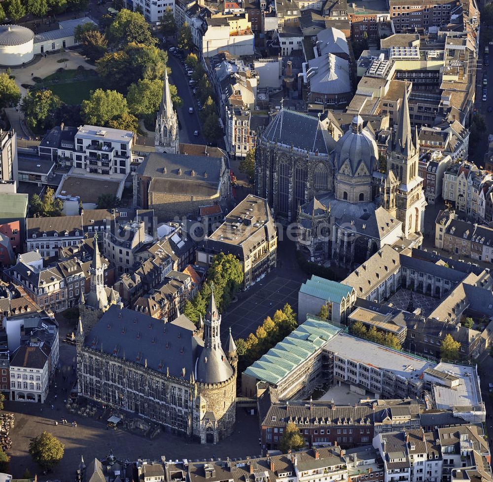 Luftaufnahme Aachen - Stadtansicht Aachen