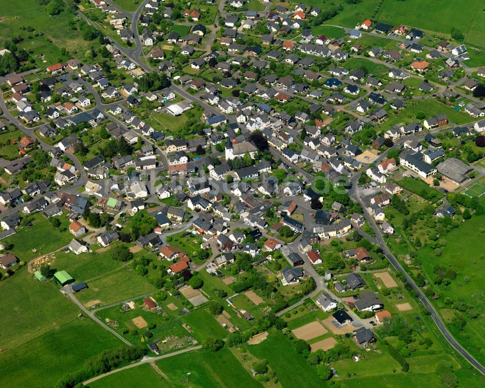 Luftaufnahme Alpenrod - Stadtansicht von Alpenrod im Bundesland Rheinland-Pfalz