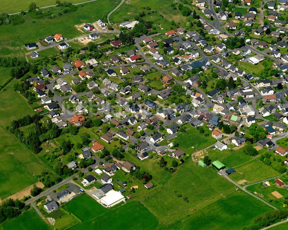 Alpenrod von oben - Stadtansicht von Alpenrod im Bundesland Rheinland-Pfalz