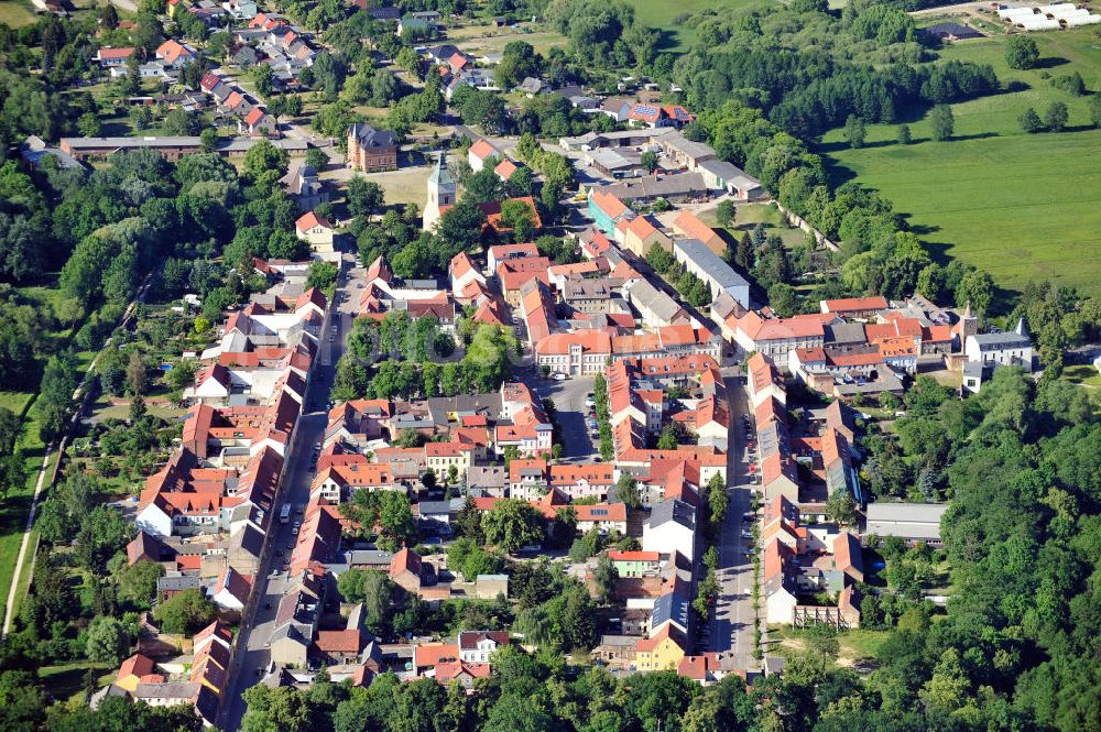 Altlandsberg aus der Vogelperspektive: Stadtansicht von Altlandsberg