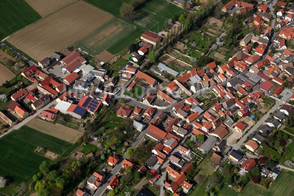 Alzey OT Dautenheim aus der Vogelperspektive: Stadtansicht von Alzey-Dautenheim im Bundesland Rheinland-Pfalz