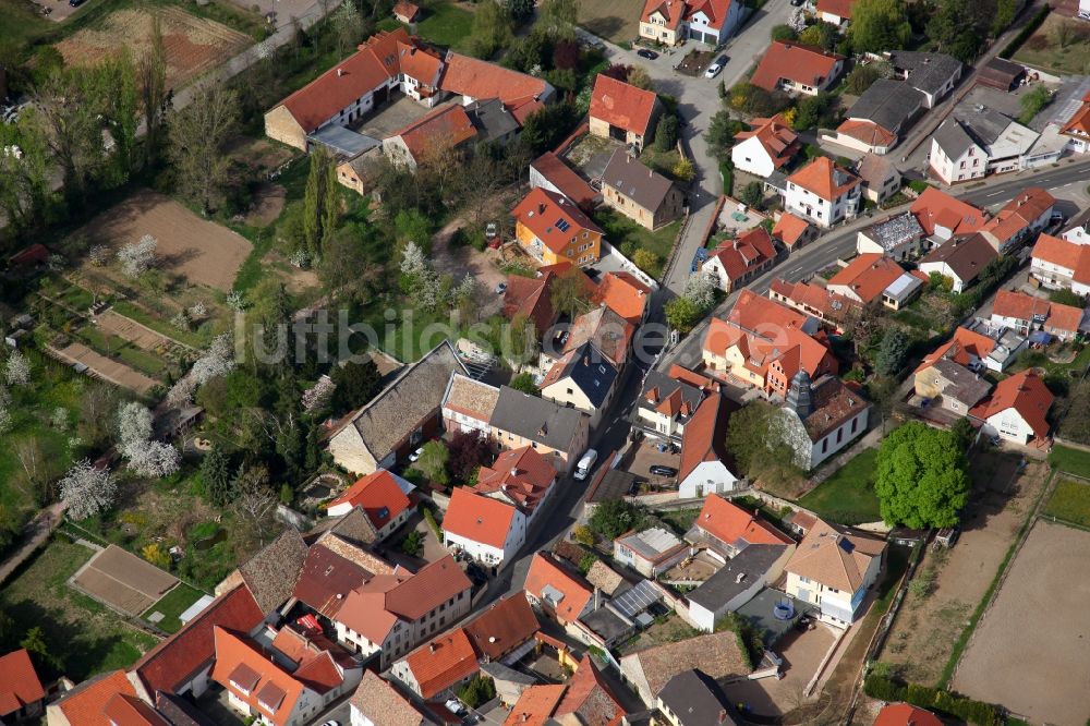 Luftbild Alzey OT Dautenheim - Stadtansicht von Alzey-Dautenheim im Bundesland Rheinland-Pfalz