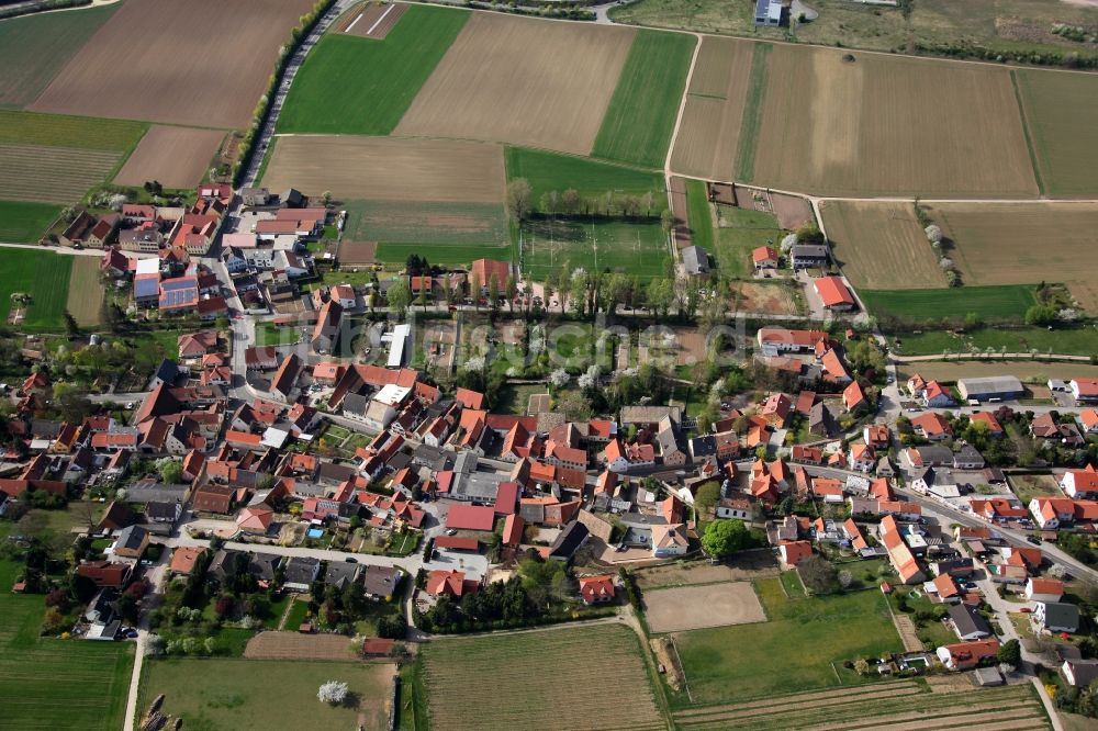 Luftbild Alzey OT Dautenheim - Stadtansicht von Alzey-Dautenheim im Bundesland Rheinland-Pfalz