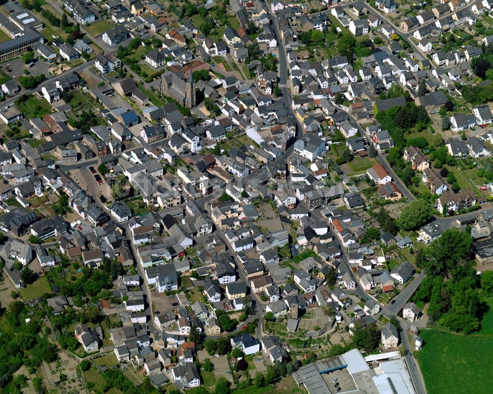 Luftbild Andernach, Miesenheim - Stadtansicht von Andernach, Miesenheim im Bundesland Rheinland-Pfalz