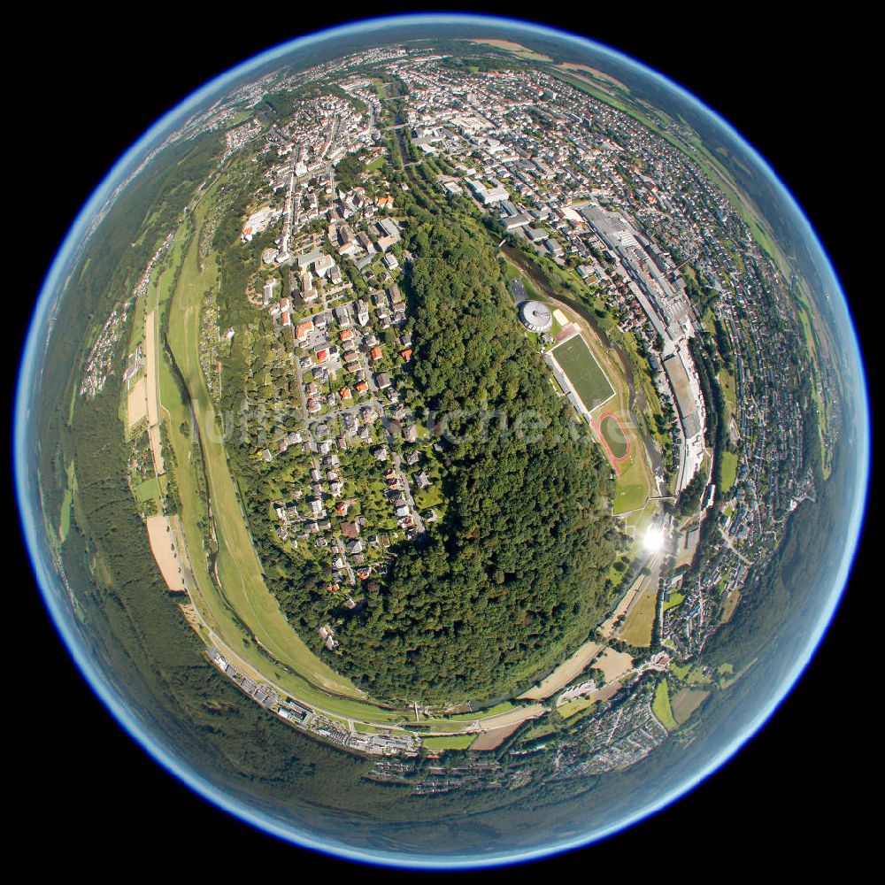 Arnsberg von oben - Stadtansicht von Arnsberg in Nordrhein-Westfalen