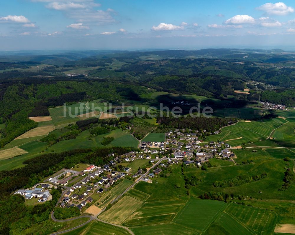 Luftaufnahme Baar, Wanderath - Stadtansicht von Baar, Wanderath im Bundesland Rheinland-Pfalz