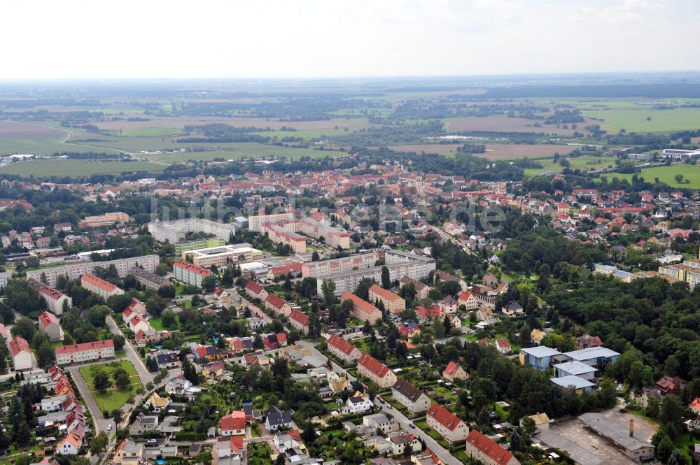 Luftaufnahme Bad Düben - Stadtansicht Bad Düben