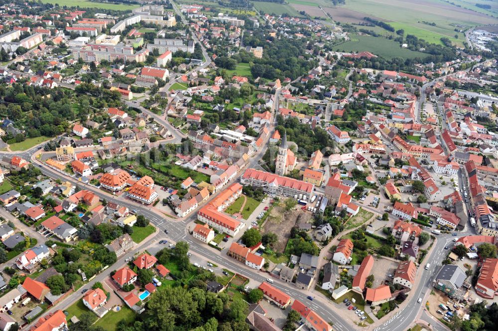 Luftaufnahme Bad Düben - Stadtansicht Bad Düben