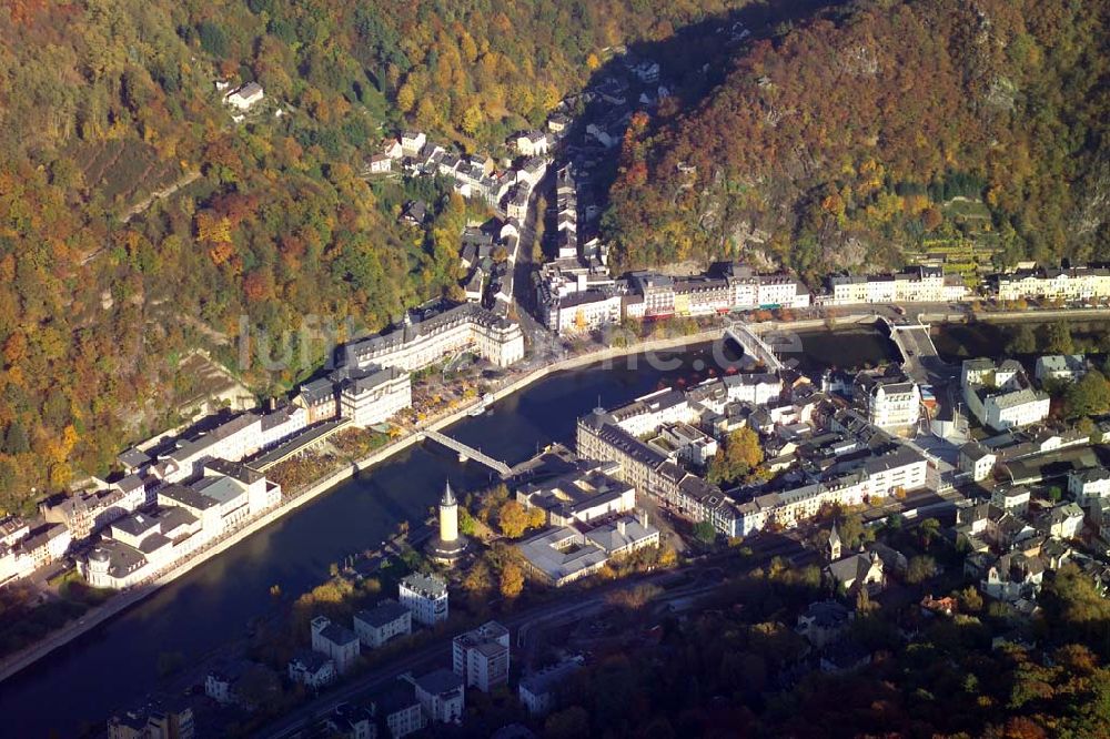 Luftaufnahme Bad Ems - Stadtansicht von Bad Ems