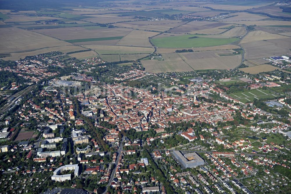 Luftbild Bad Langensalza - Stadtansicht Bad Langensalza