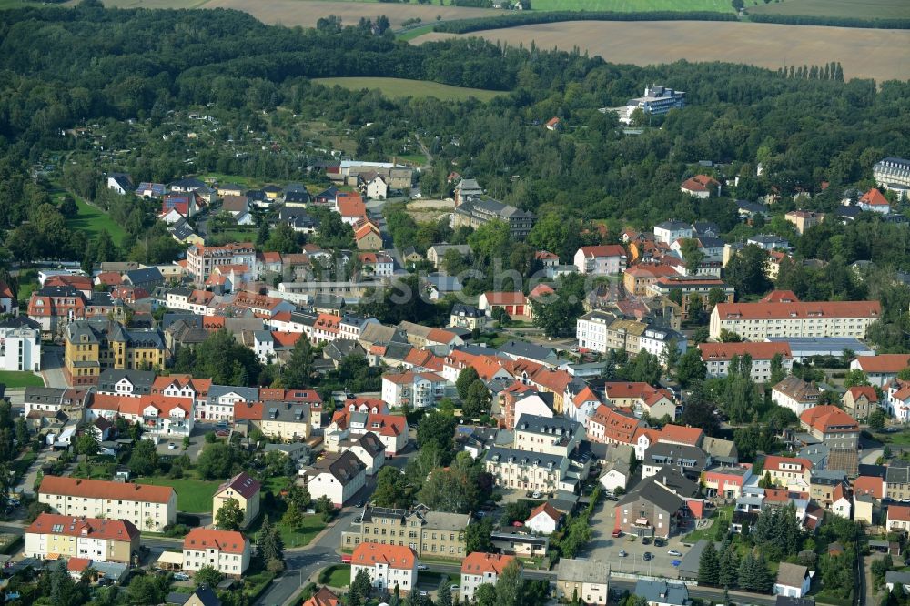 Luftbild Bad Lausick - Stadtansicht von Bad Lausick im Bundesland Sachsen