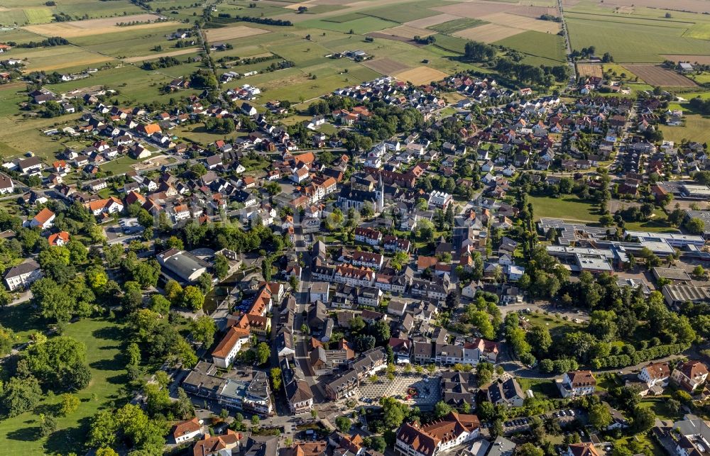 Luftbild Bad Lippspringe - Stadtansicht von Bad Lippspringe im Bundesland Nordrhein-Westfalen