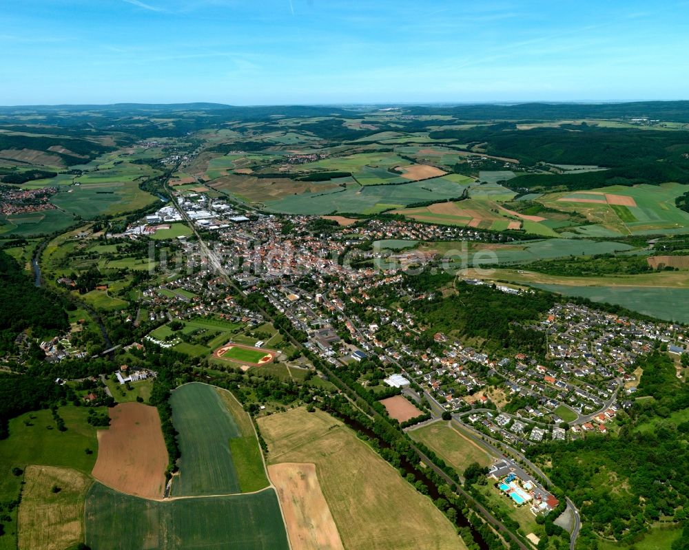 Luftbild Bad Sobernheim - Stadtansicht von Bad Sobernheim im Bundesland Rheinland-Pfalz