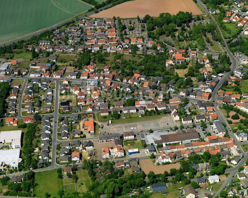 Luftaufnahme Bad Sobernheim - Stadtansicht von Bad Sobernheim im Bundesland Rheinland-Pfalz