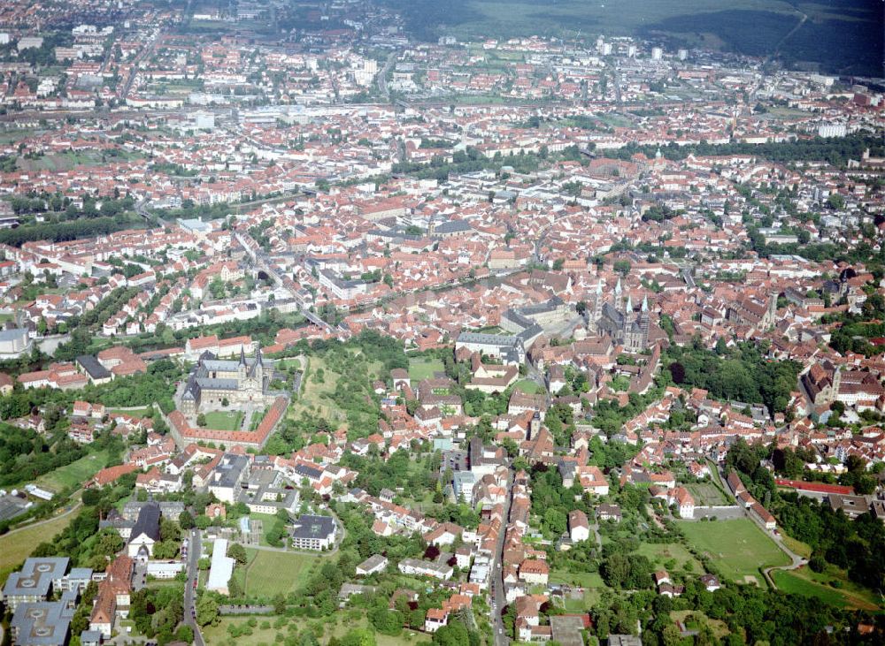 Luftbild Bamberg - Stadtansicht von Bamberg / Bayern.