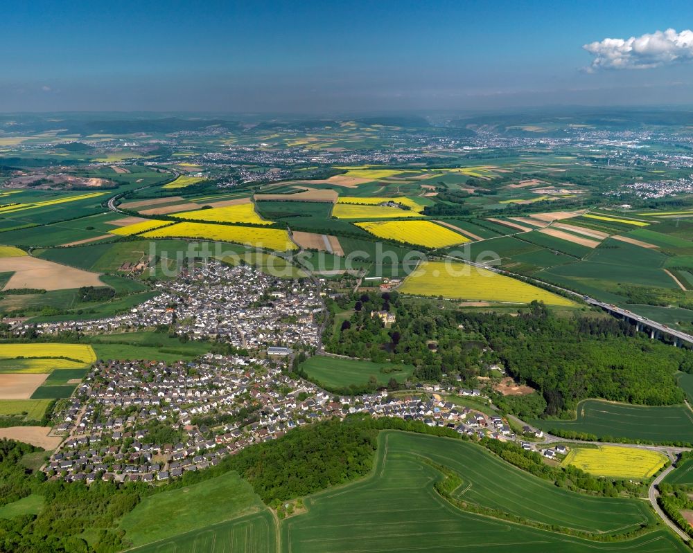 Luftbild Bassenheim - Stadtansicht von Bassenheim im Bundesland Rheinland-Pfalz