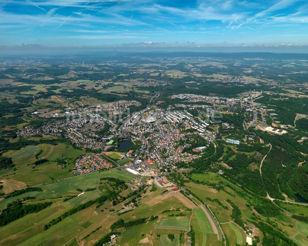 Luftbild Baumholder - Stadtansicht von Baumholder im Bundesland Rheinland-Pfalz