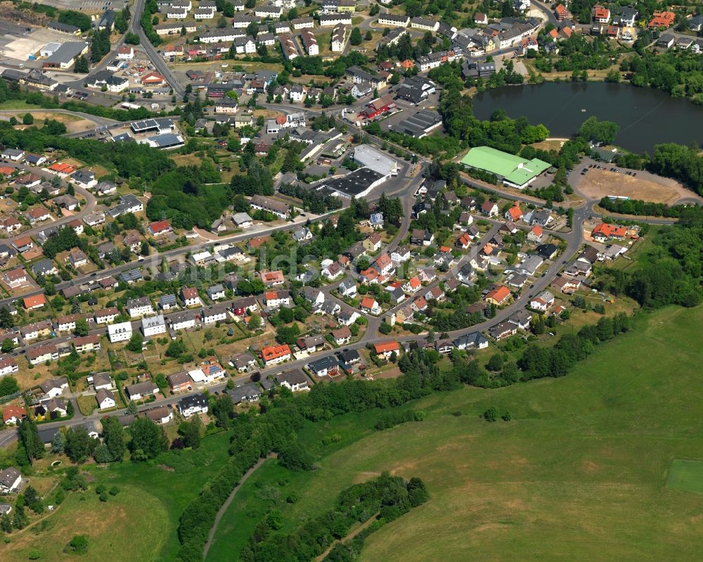 Luftaufnahme Baumholder - Stadtansicht von Baumholder im Bundesland Rheinland-Pfalz