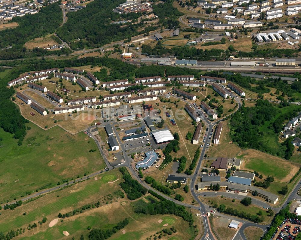 Baumholder von oben - Stadtansicht von Baumholder im Bundesland Rheinland-Pfalz