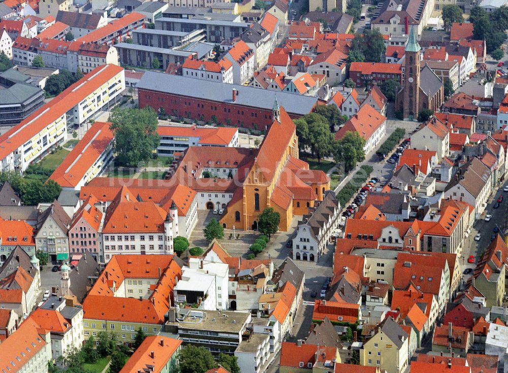 Ingolstadt von oben - Stadtansicht vom bayerischen Ingolstadt