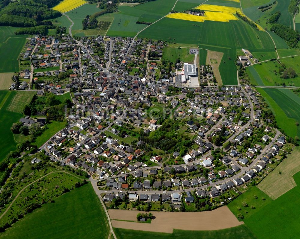 Luftaufnahme Bell - Stadtansicht von Bell im Bundesland Rheinland-Pfalz