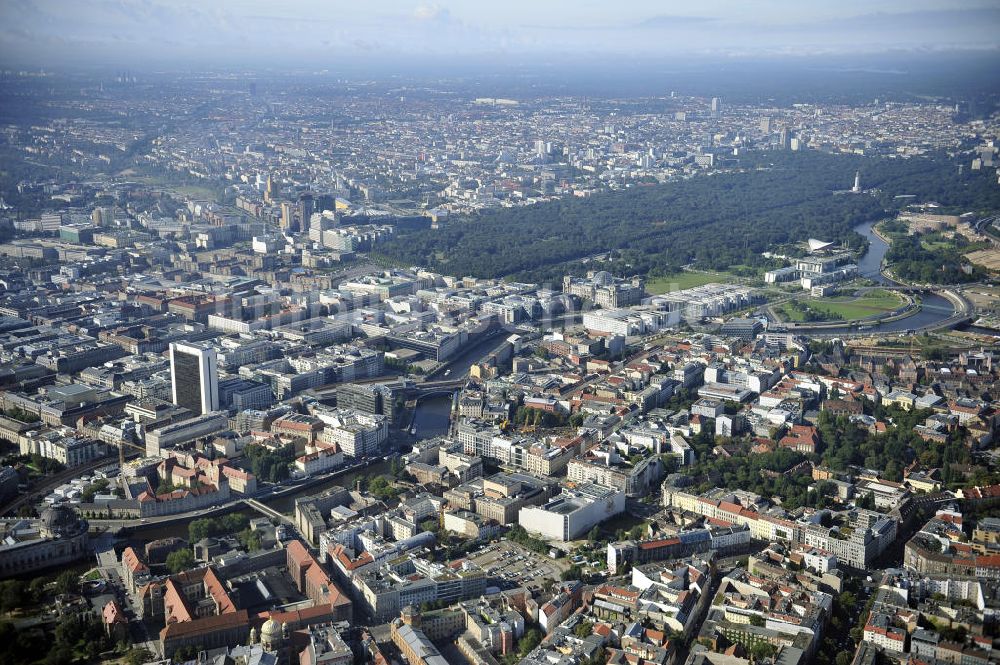 Luftbild Berlin - Stadtansicht Berlin - Mitte