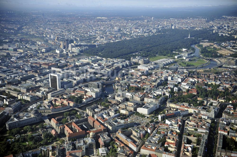 Luftaufnahme Berlin - Stadtansicht Berlin - Mitte