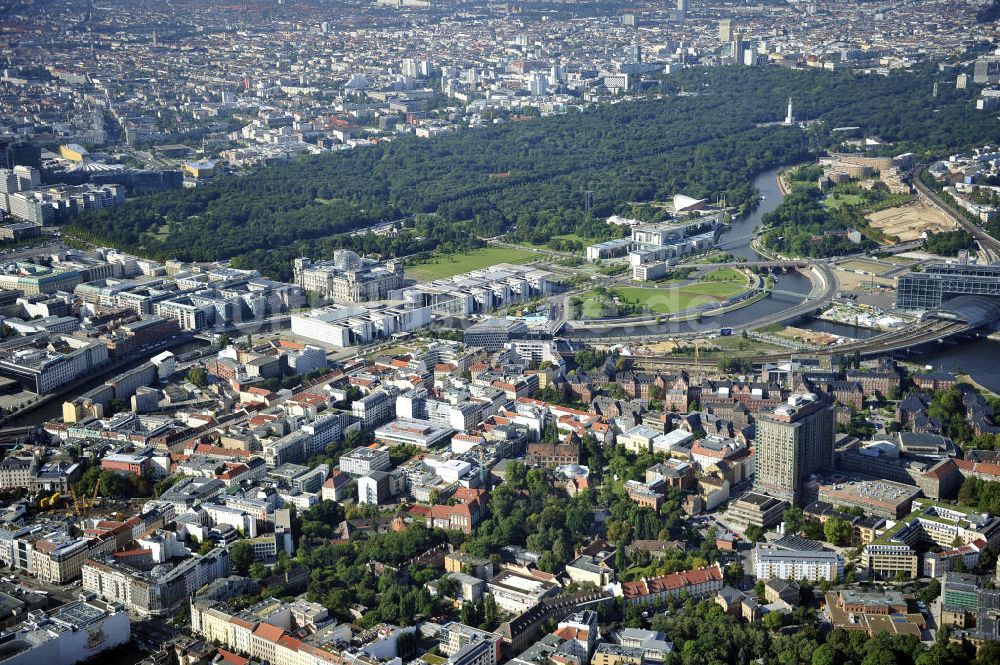 Luftaufnahme Berlin - Stadtansicht Berlin - Mitte