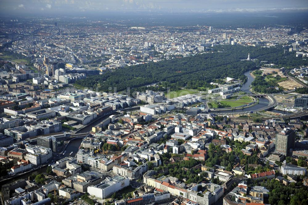 Berlin von oben - Stadtansicht Berlin - Mitte