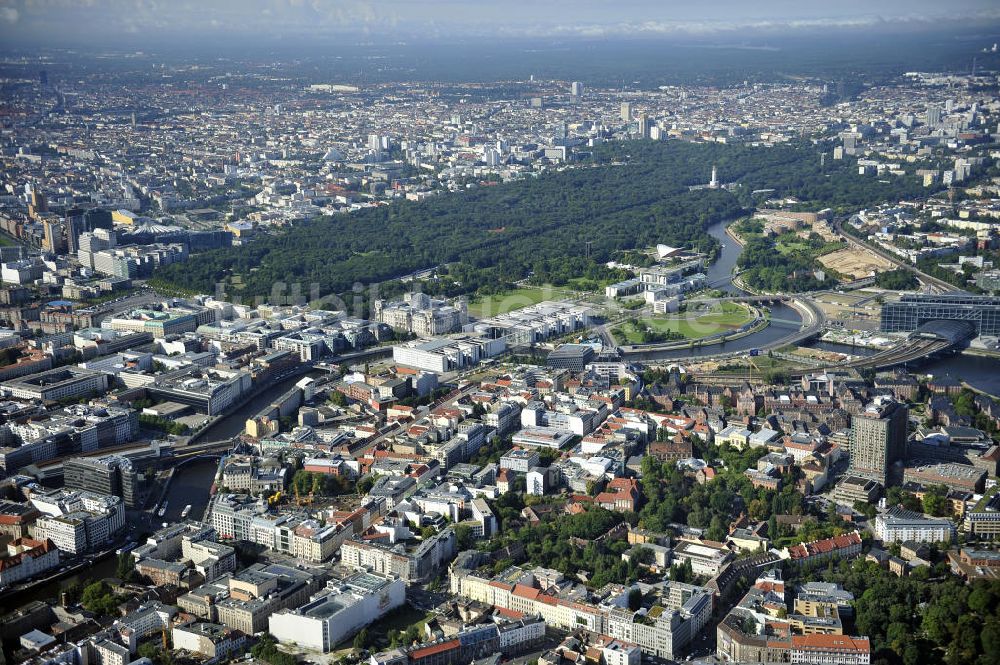 Berlin aus der Vogelperspektive: Stadtansicht Berlin - Mitte