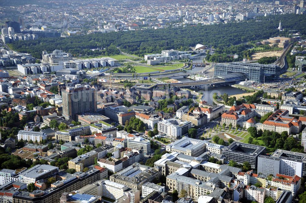 Luftbild Berlin - Stadtansicht Berlin - Mitte