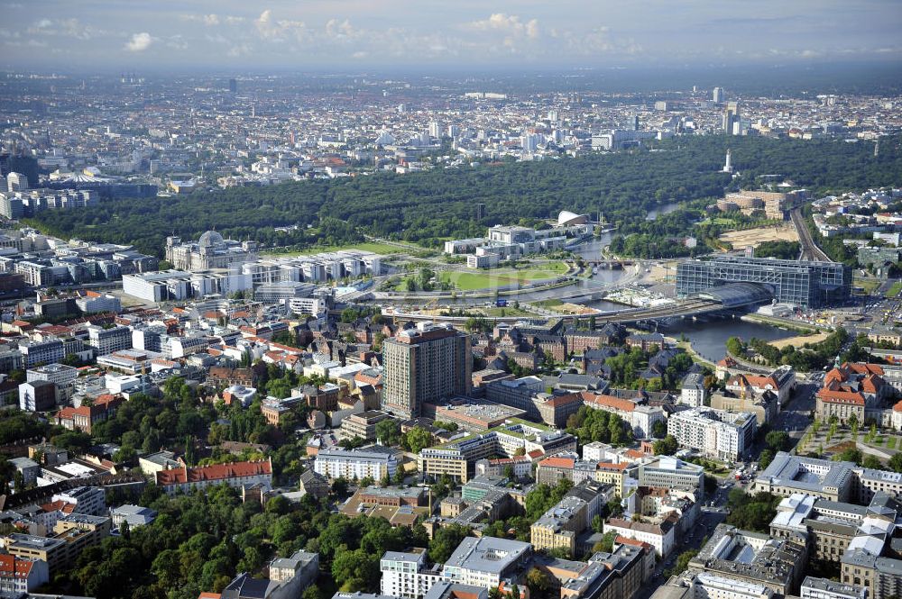 Luftaufnahme Berlin - Stadtansicht Berlin - Mitte