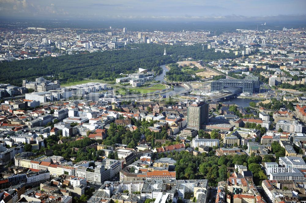 Luftbild Berlin - Stadtansicht Berlin - Mitte