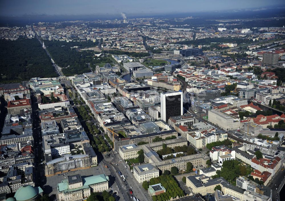 Berlin von oben - Stadtansicht Berlin-Mitte