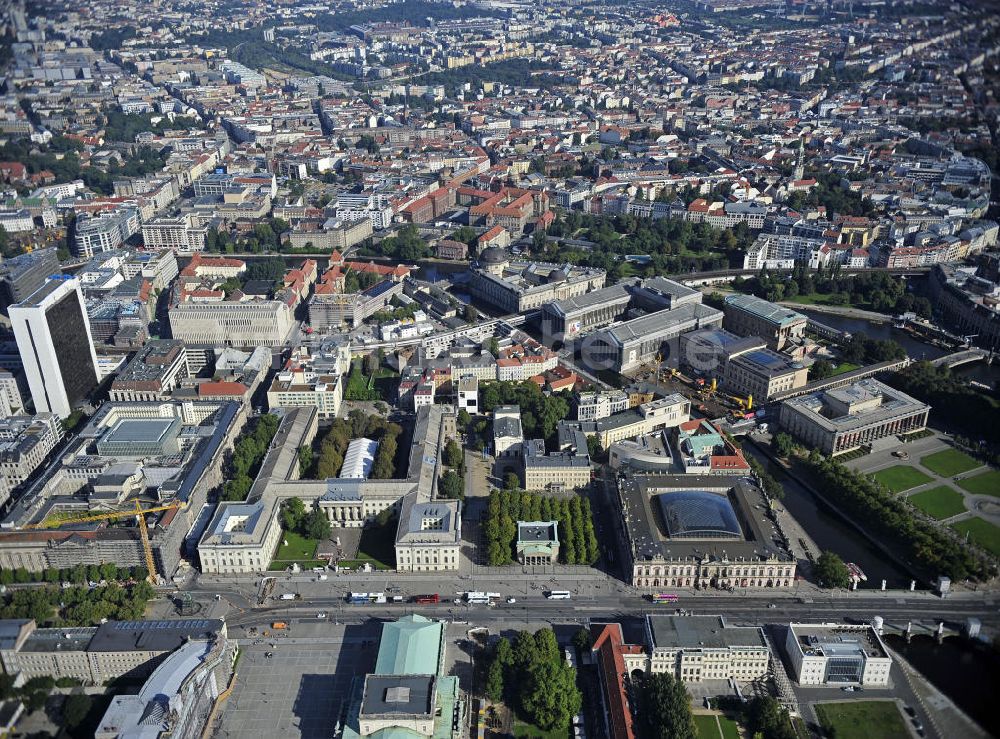 Luftbild Berlin - Stadtansicht Berlin-Mitte